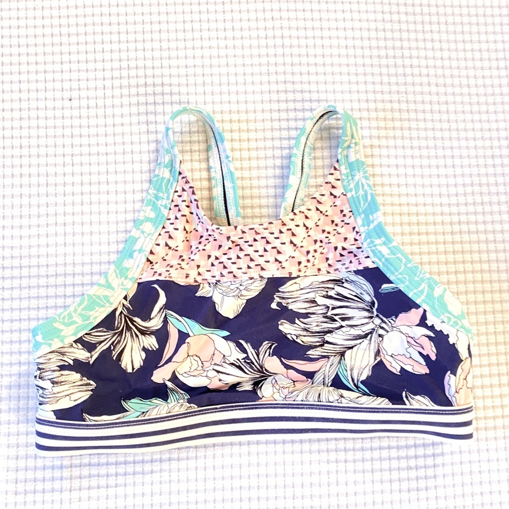 Athleta Girl Floral Bikini Top